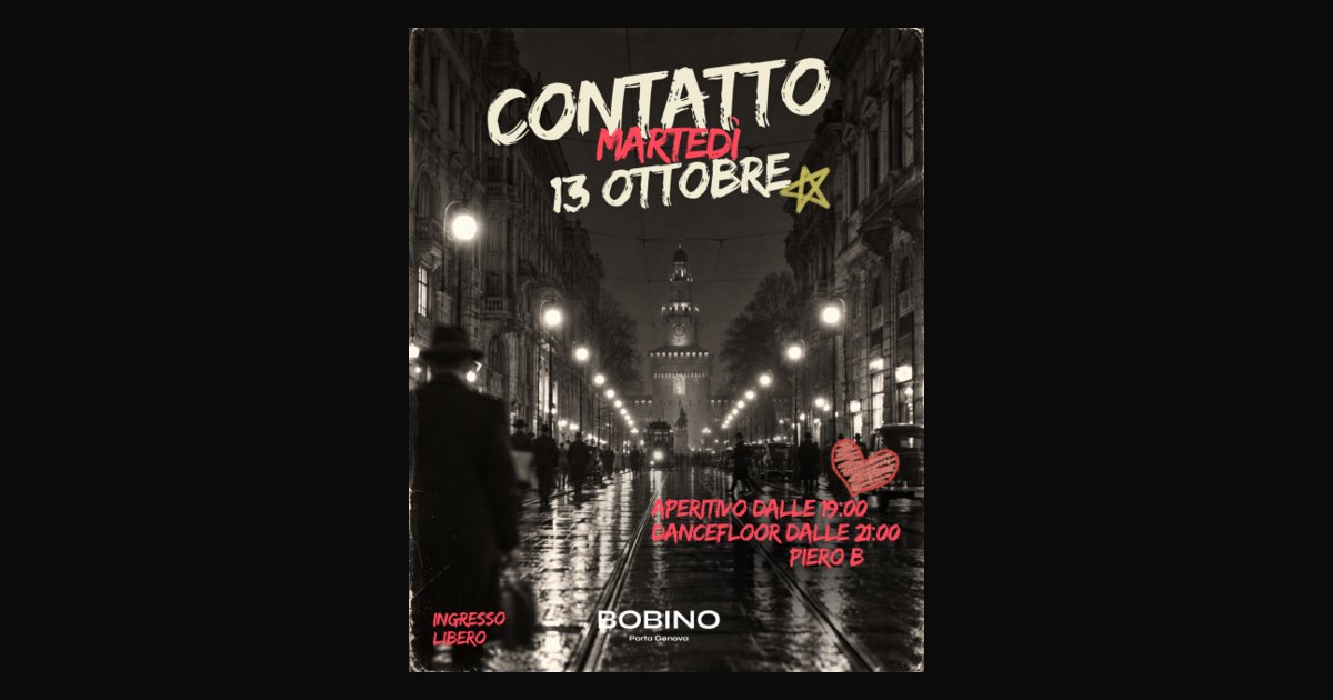 Locandina di Contatto!