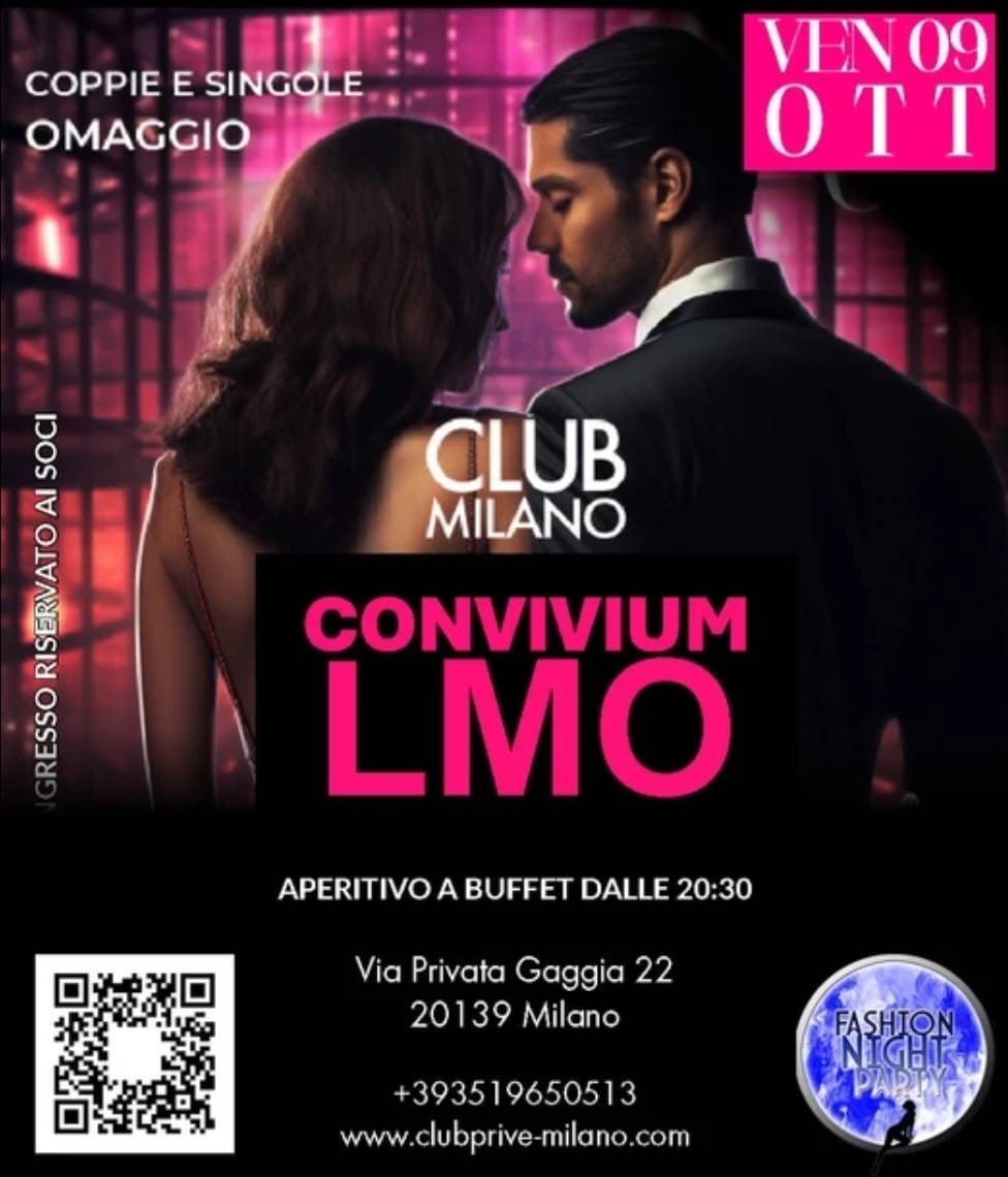 Locandina di CONVIVIUM LMO