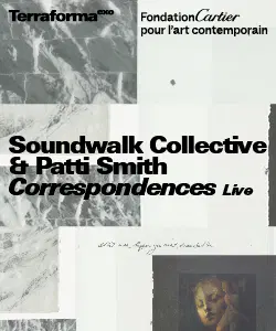 Locandina di Correspondences Live by Soundwalk Collective & Patti Smith