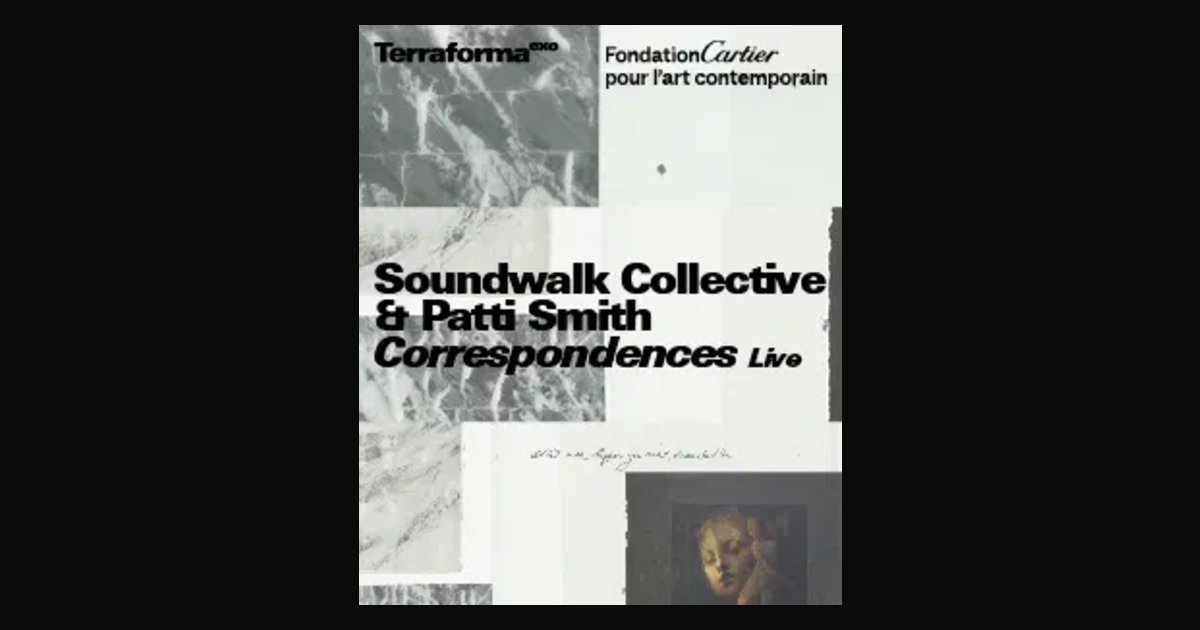 Locandina di Correspondences (live), Soundwalk Collective & Patti Smith