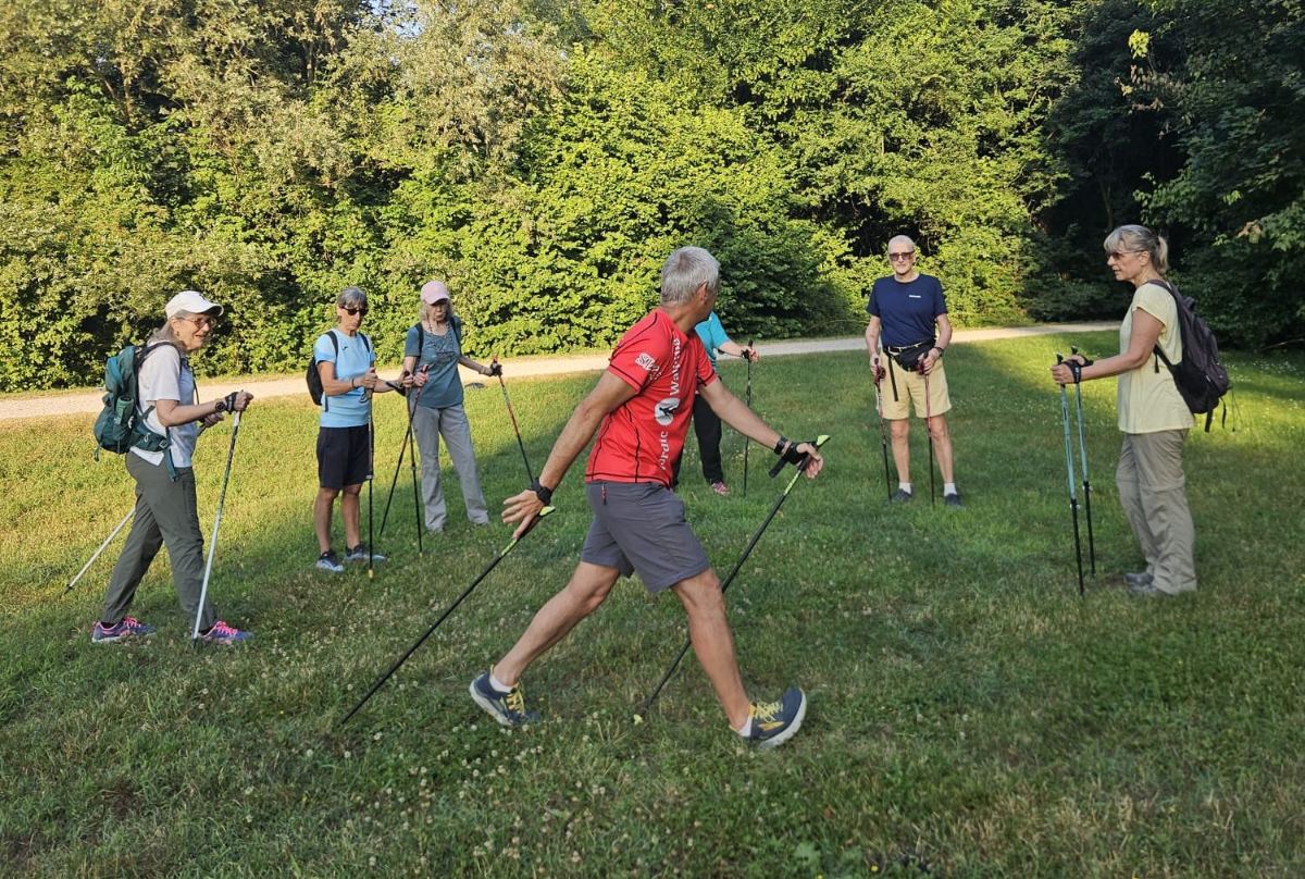 Locandina di Corso Base Nordic walking – Parco Sempione (MI)