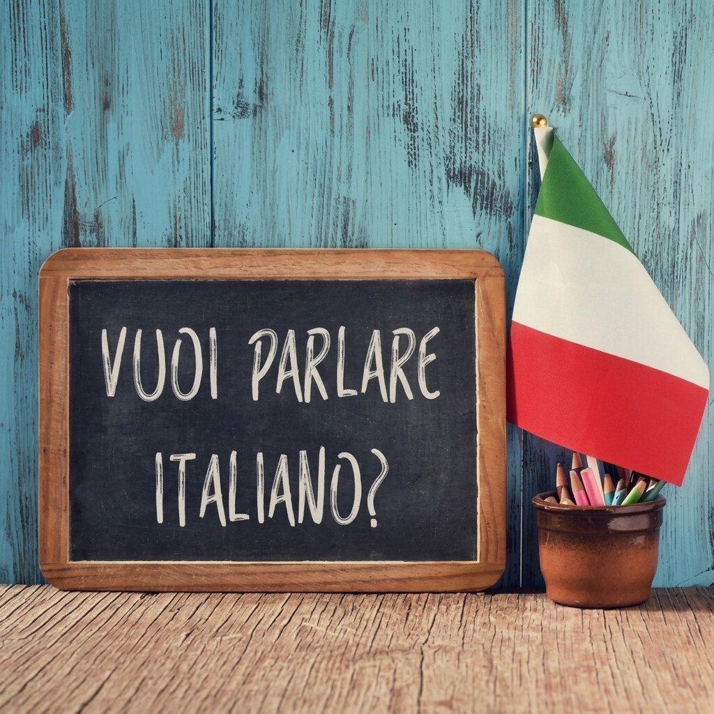 Locandina di Corso di Italiano per stranieri
