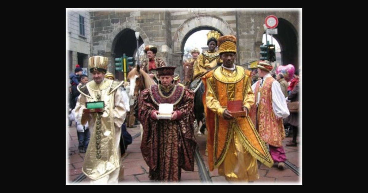 Locandina di Corteo dei Magi