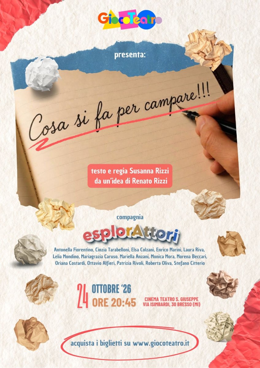 Locandina di Cosa si fa per campare
