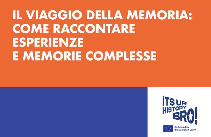 Locandina di Costruire memoria condivise: ascolto, dialogo e storytelling nelle classi interculturali