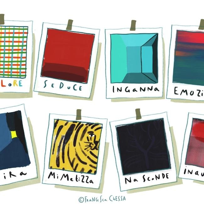 Locandina di Creare Abilmente con il colore
