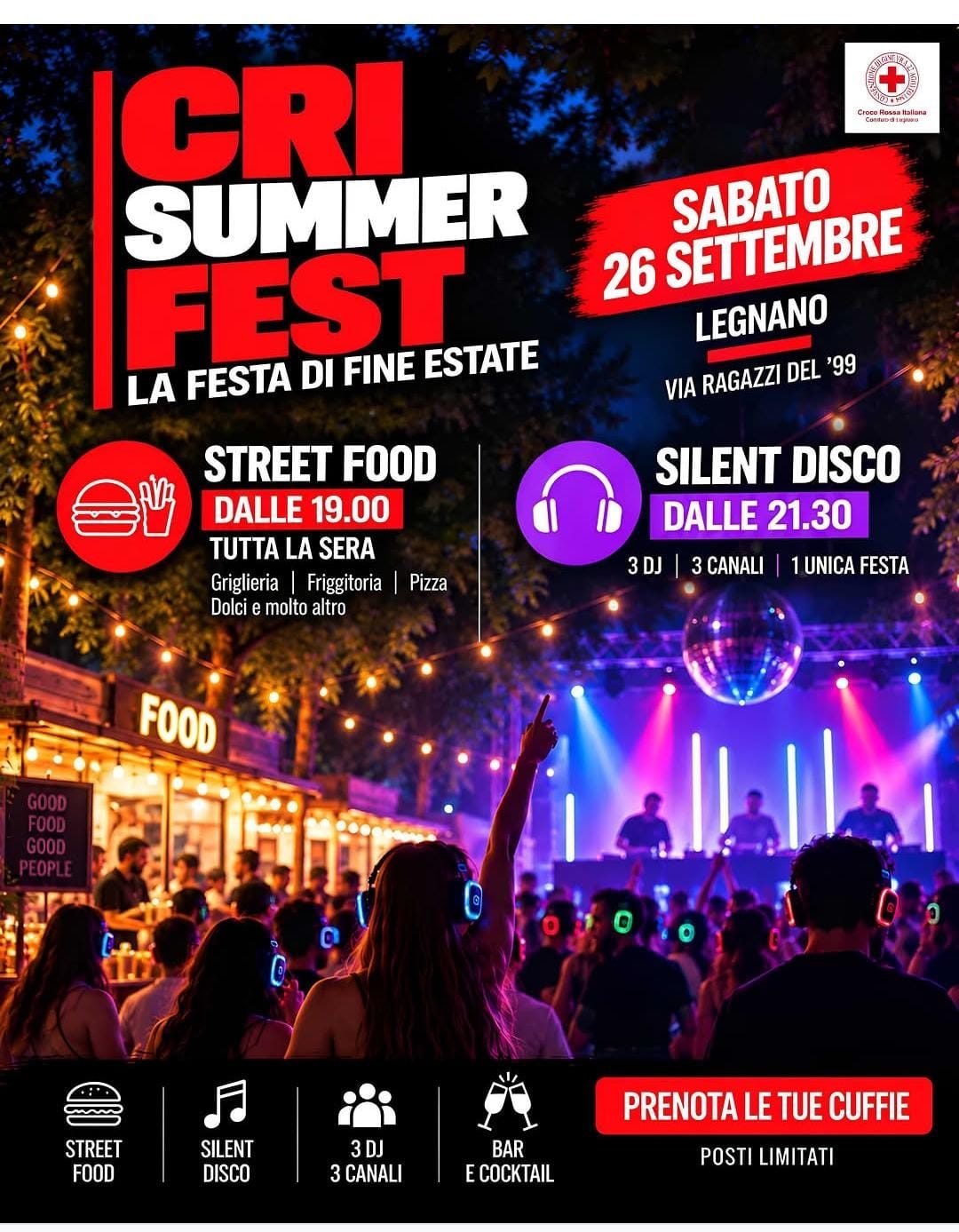 Locandina di CRI Summer Fest – La festa di fine estate