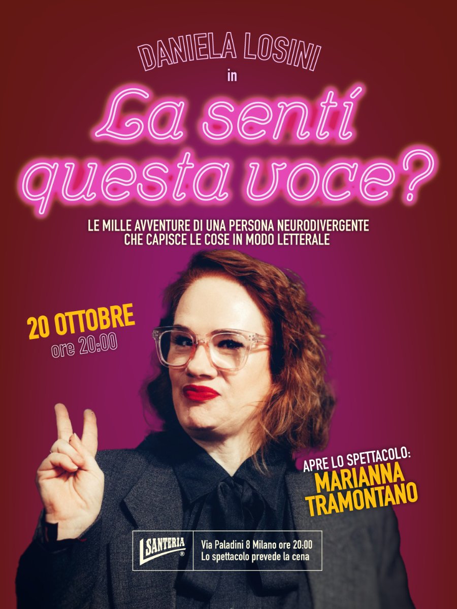 Locandina di Daniela Losini | Comedy Show