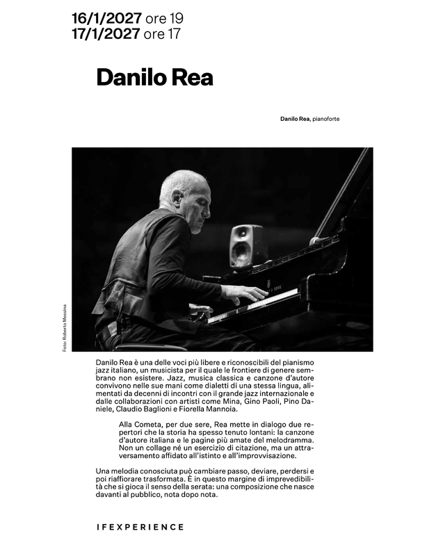 Locandina di Danilo Rea