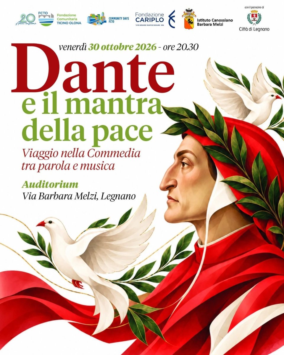 Locandina di Dante e il mantra della pace