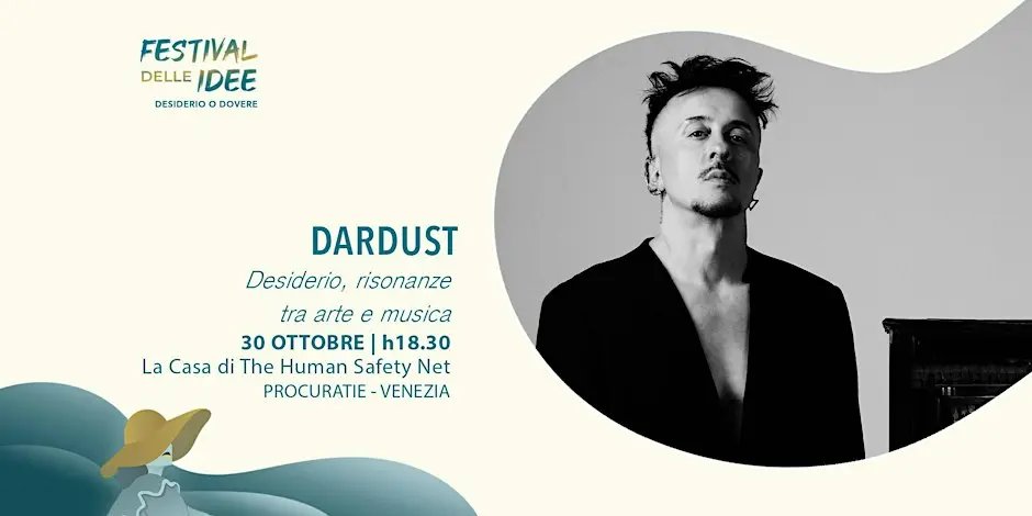 Locandina di DARDUST - Desiderio, risonanze tra arte e musica