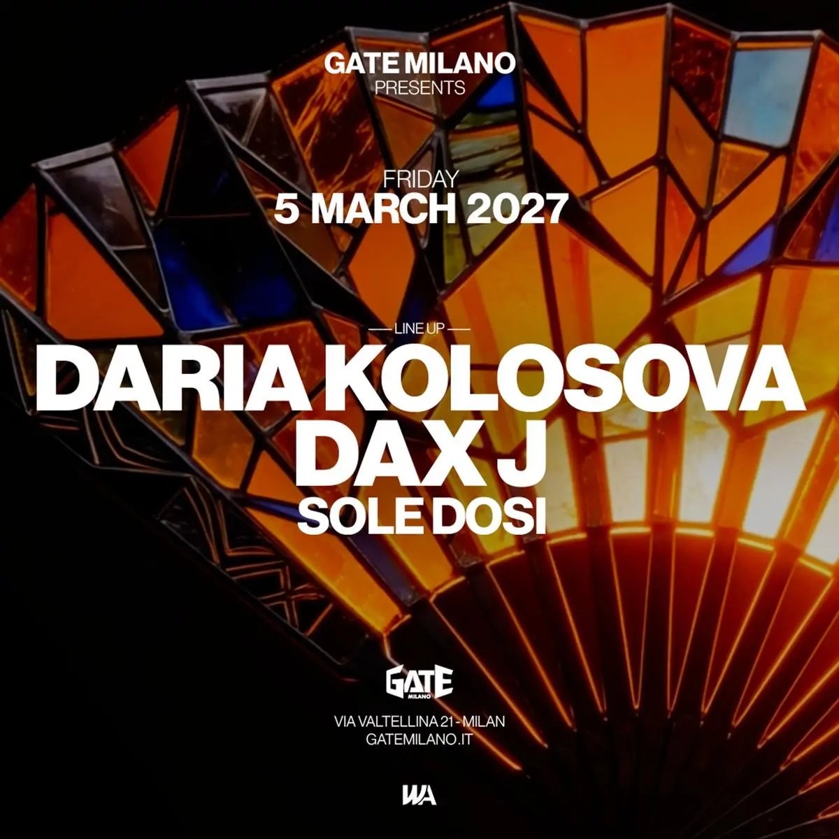 Locandina di DARIA KOLOSOVA & DAX J