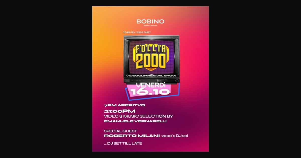 Locandina di Datura Club 90’s