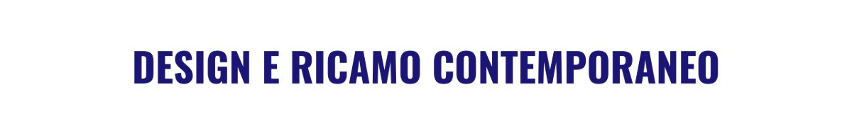 Locandina di Design e ricamo contemporaneo