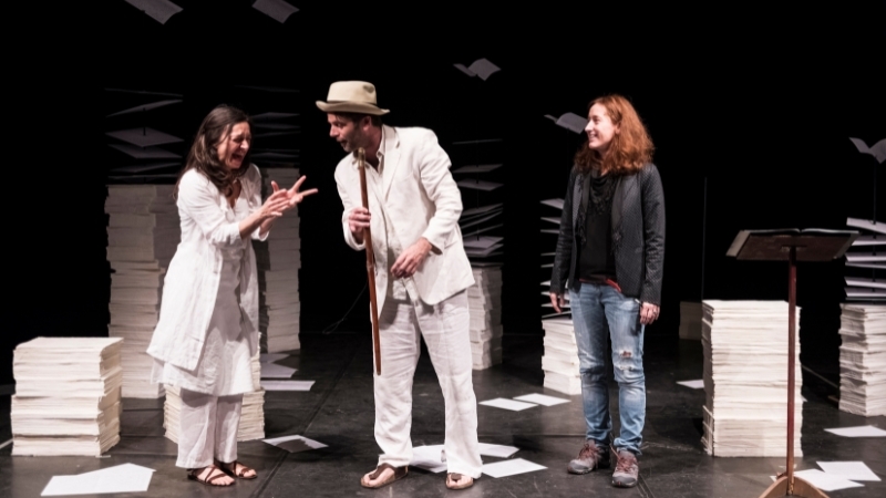 Locandina di DI A DA IN CON SU PER TRA FRA SHAKESPEARE