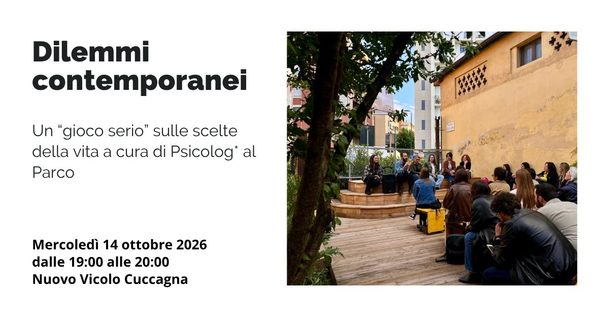 Locandina di Dilemmi contemporanei