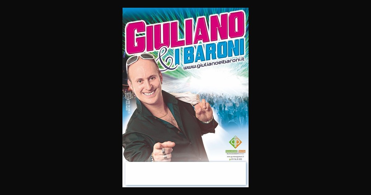 Locandina di Domenica 22 Novembre - Giuliano E I Baroni