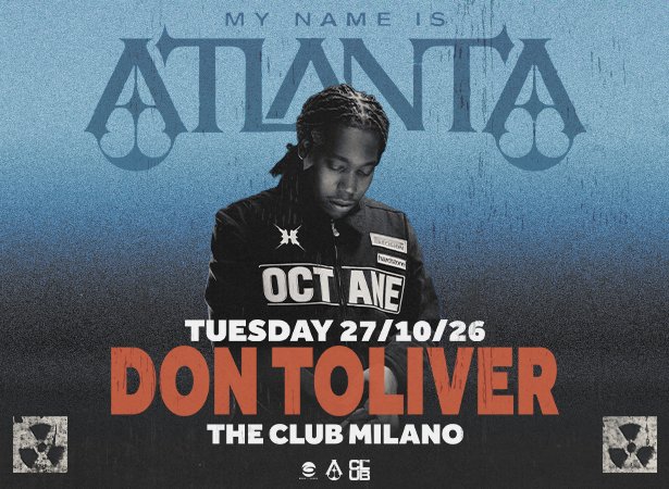 Locandina di DON TOLIVER - LIVE SHOW - Tuesday 27/10/26