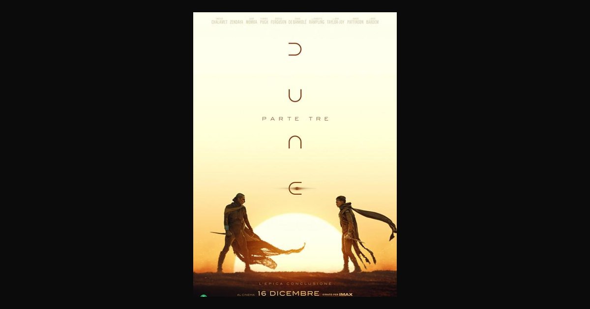 Locandina di Dune - Parte tre