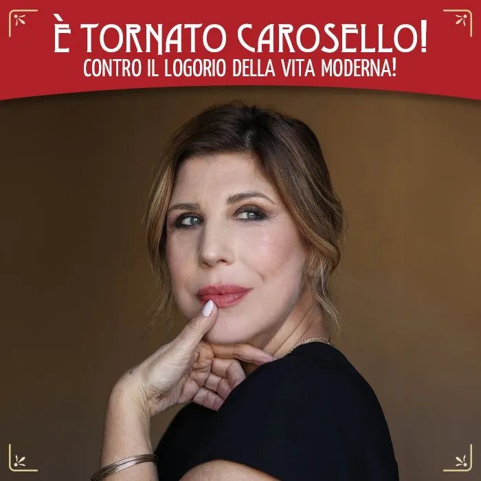 Locandina di È TORNATO CAROSELLO! contro il logorio della vita moderna!