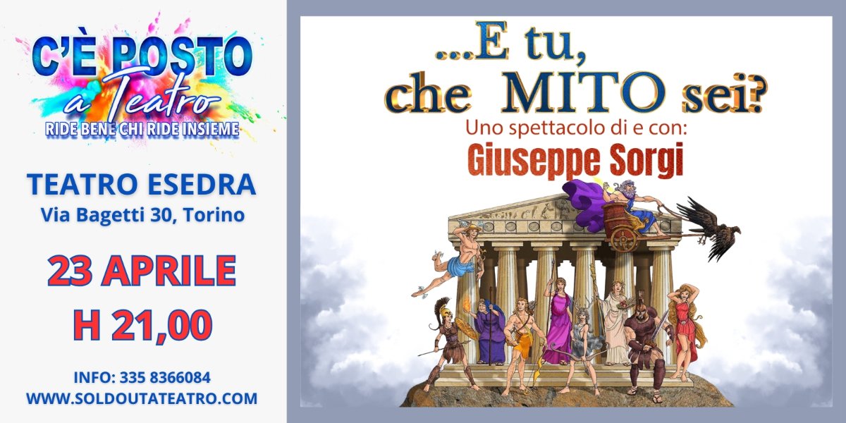 Locandina di E TU CHE MITO SEI?