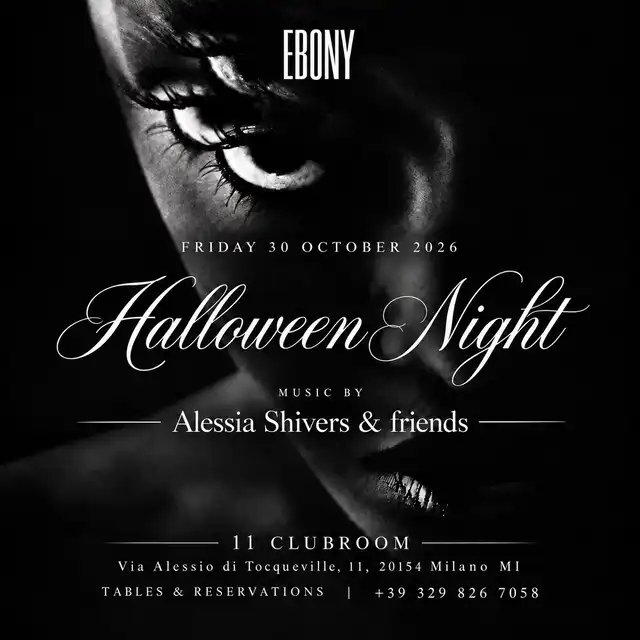 Locandina di Ebony Nights Halloween — The Horror Stories