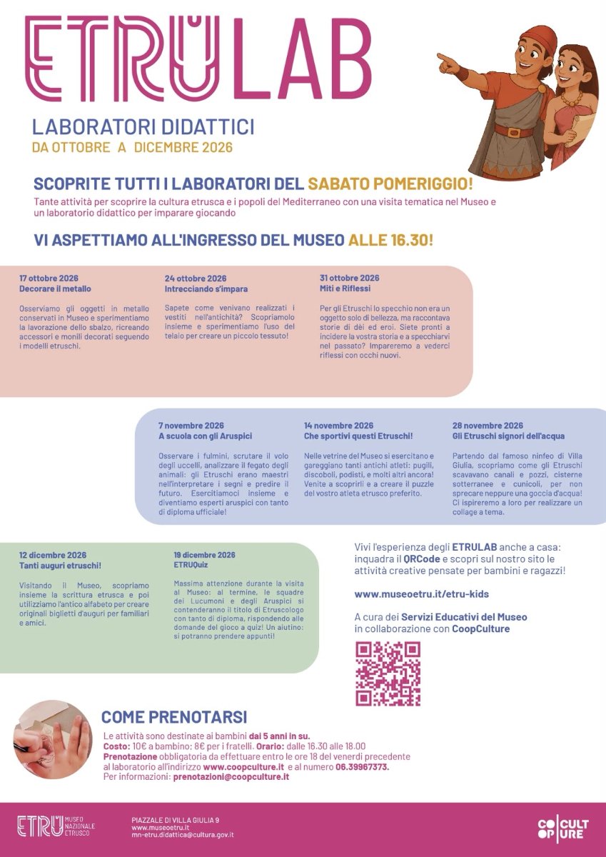 Locandina di ETRULab 2026