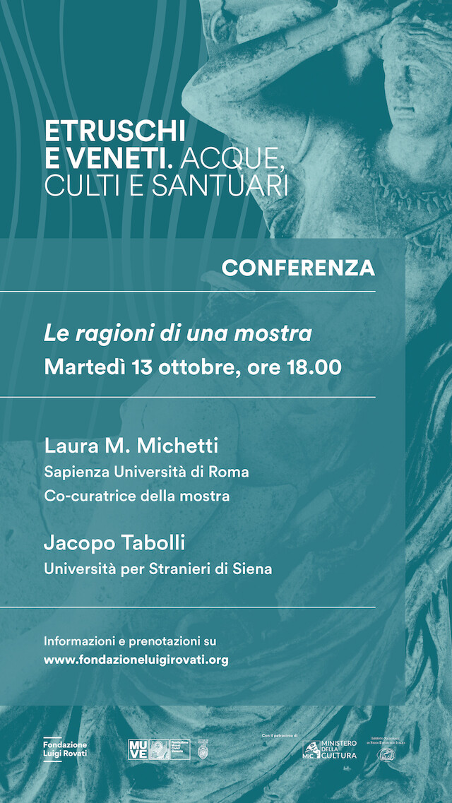 Locandina di Etruschi e Veneti – Le ragioni di una mostra