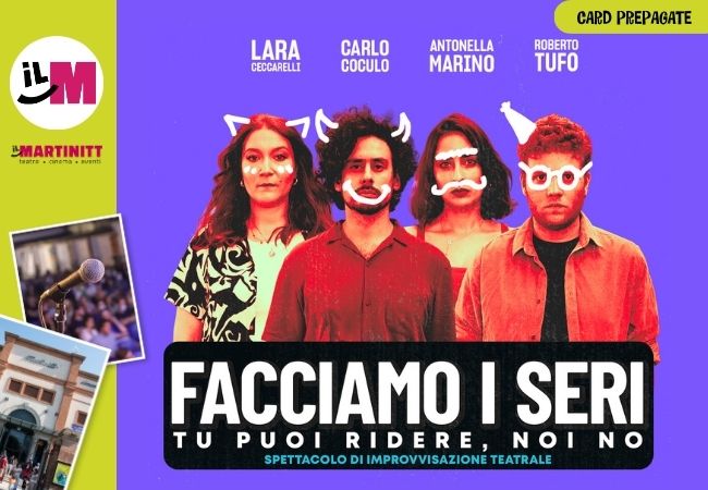 Locandina di Facciamo I Seri — Tu Puoi Ridere, Noi No