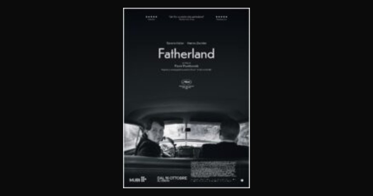 Locandina di FATHERLAND