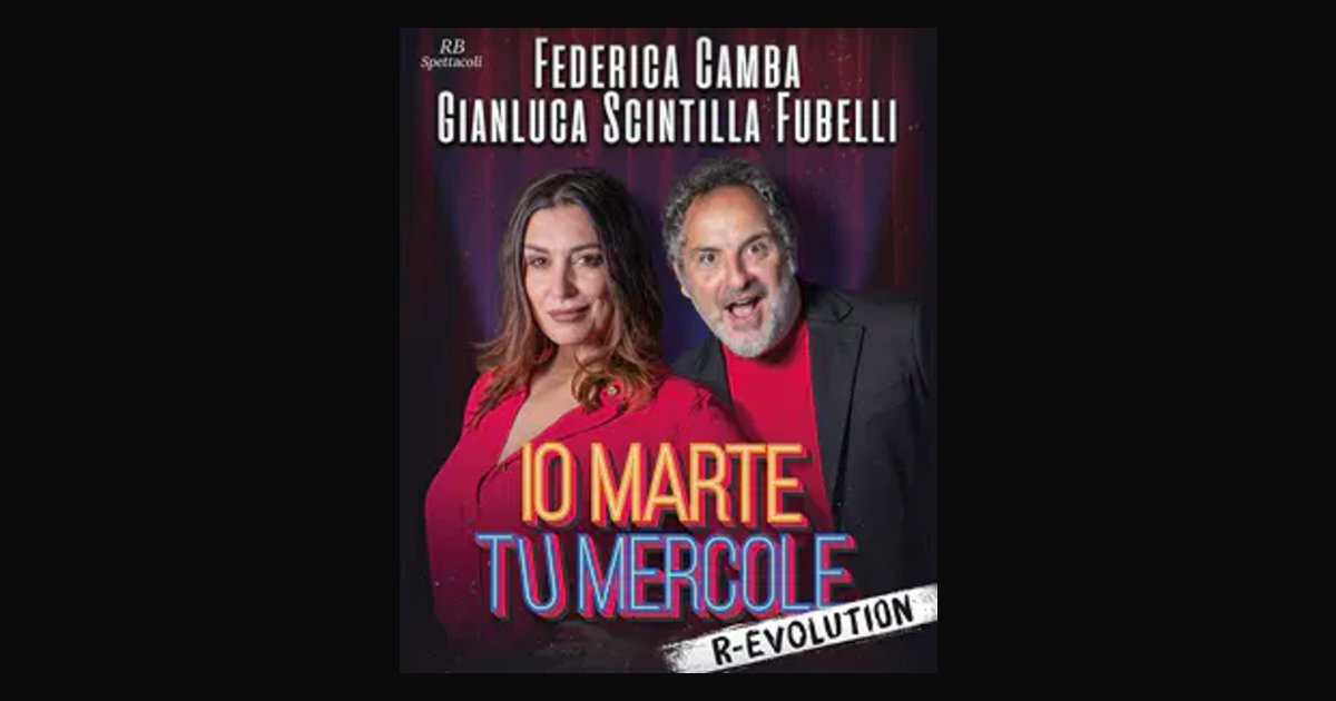 Locandina di Federica Camba e Gianluca Scintilla Fubelli – Io Marte tu Mercole