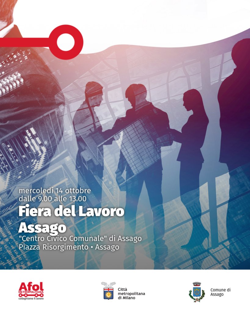 Locandina di Fiera del Lavoro ad Assago