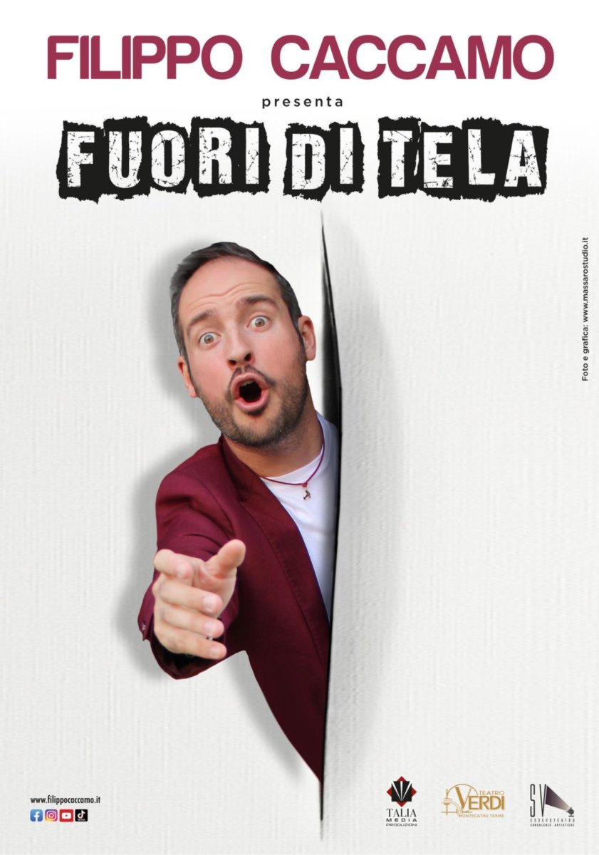 Locandina di Filippo Caccamo - Fuori di Tela