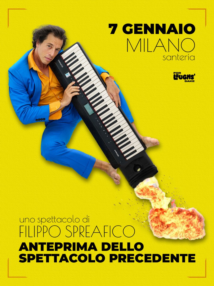 Locandina di Filippo Spreafico | Comedy