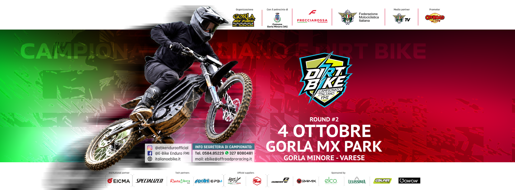 Locandina di FMI Campionato Italiano Dirt Bike – Round #2 Gorla