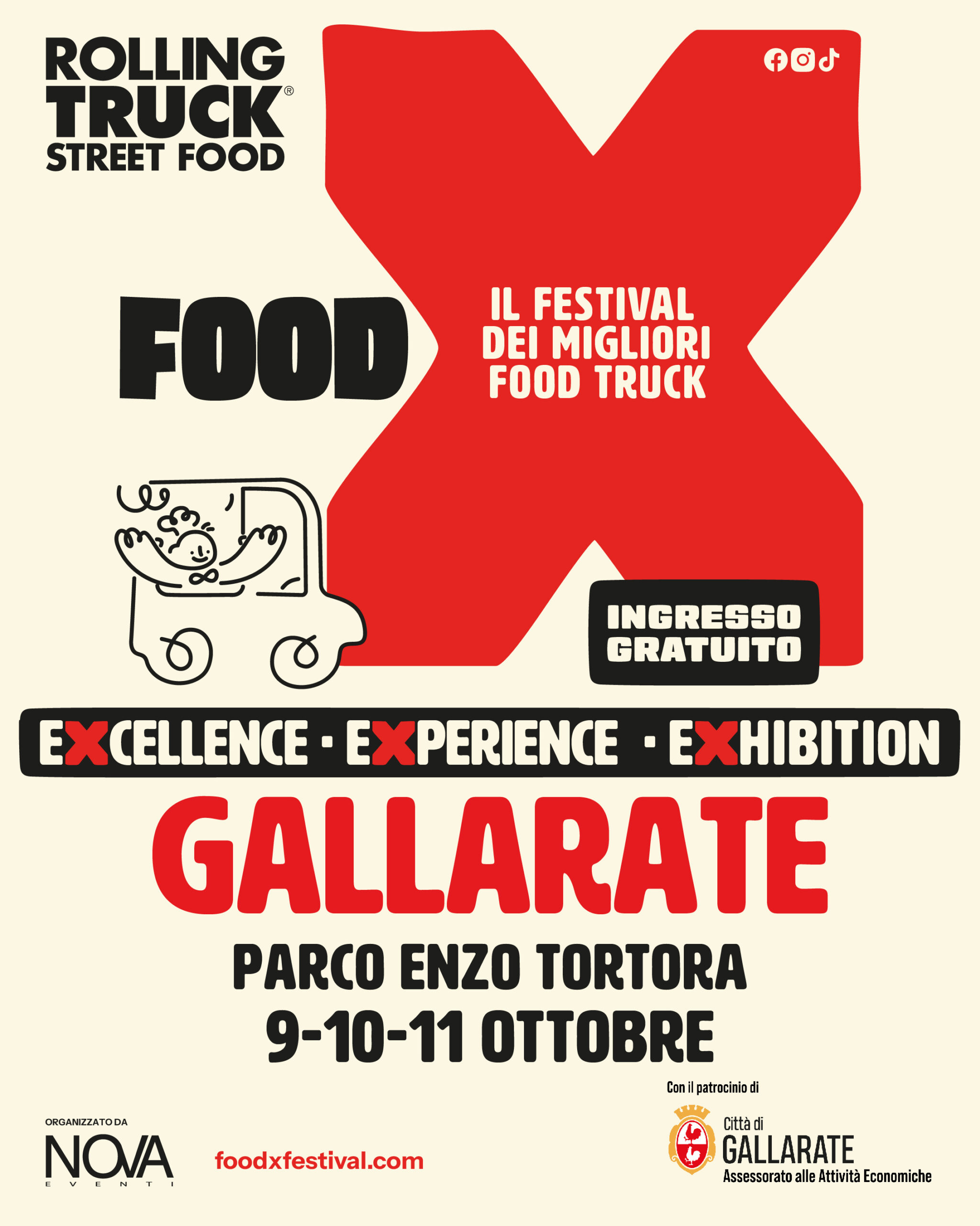 Locandina di FOOD X Festival