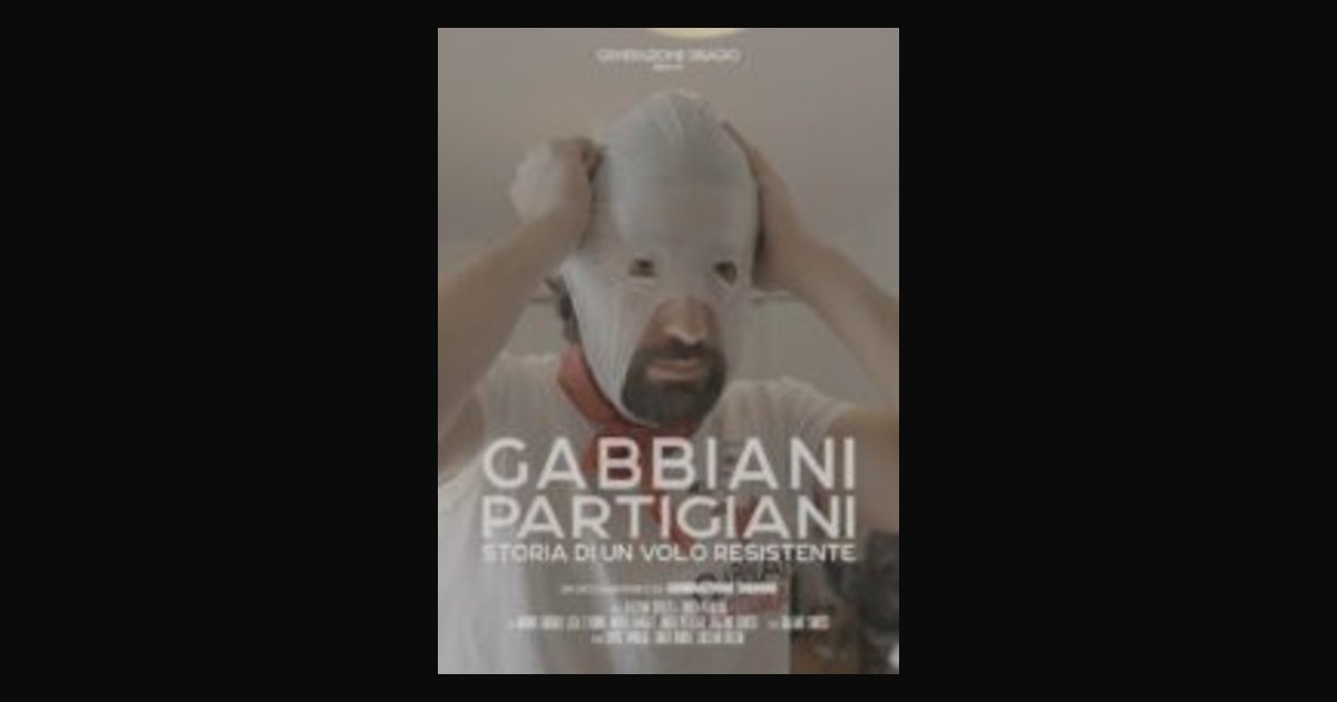 Locandina di GABBIANI PARTIGIANI - storia di un volo resistente