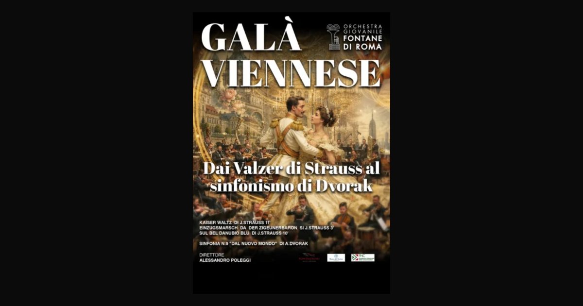 Locandina di Galà Viennese