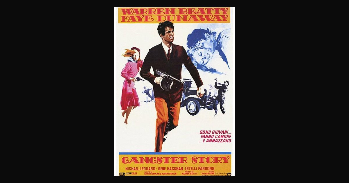 Locandina di GANGSTER STORY (BONNIE AND CLYDE) (RIED.)