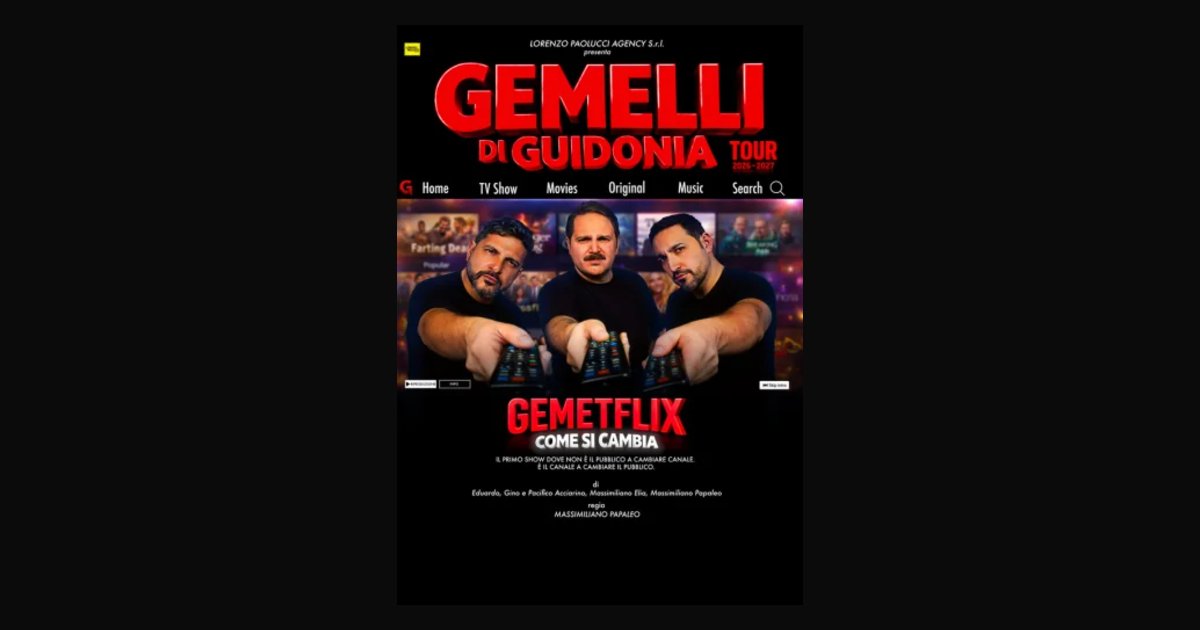 Locandina di Gemelli Di Guidonia – Gemetflix