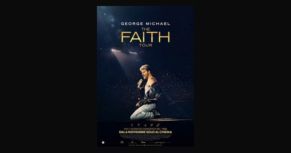 Locandina di George Michael - The Faith Tour