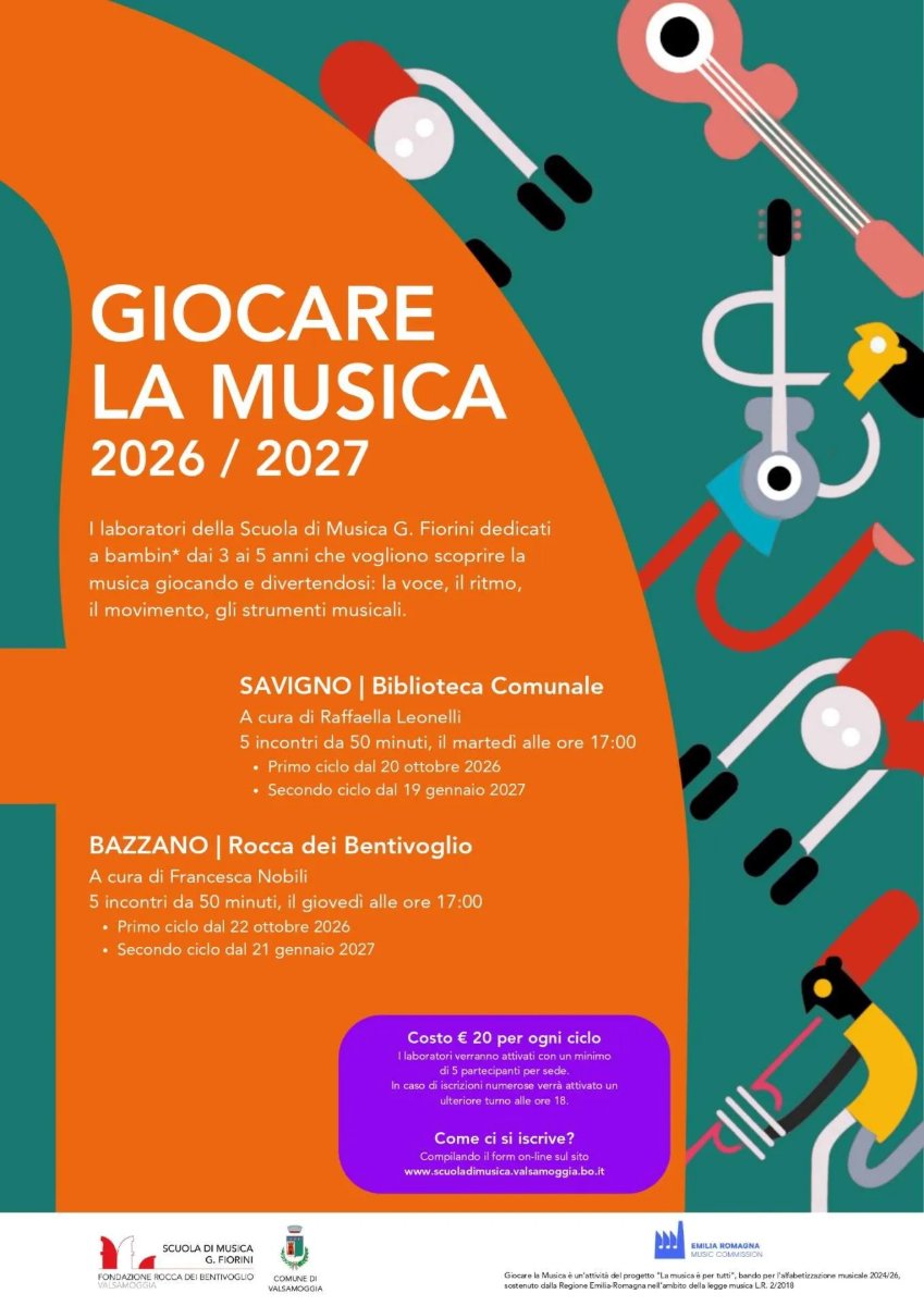 Locandina di Giocare la Musica 2026 / 2027