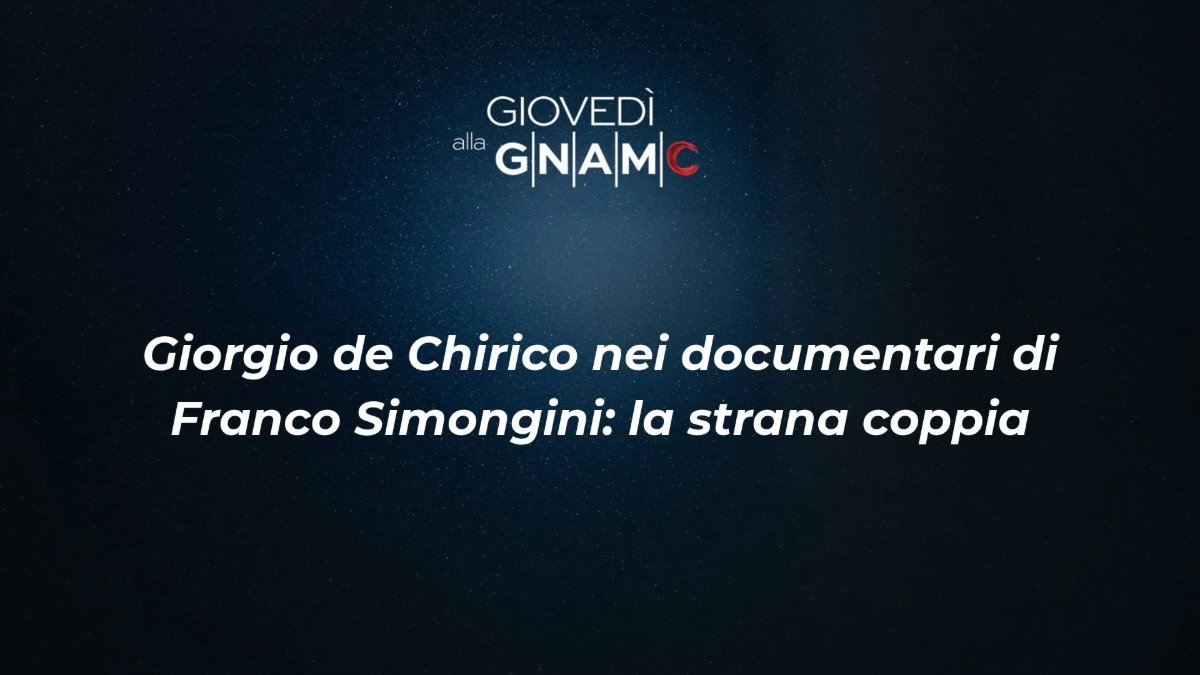 Locandina di Giorgio de Chirico nei documentari di Franco Simongini: la strana coppia