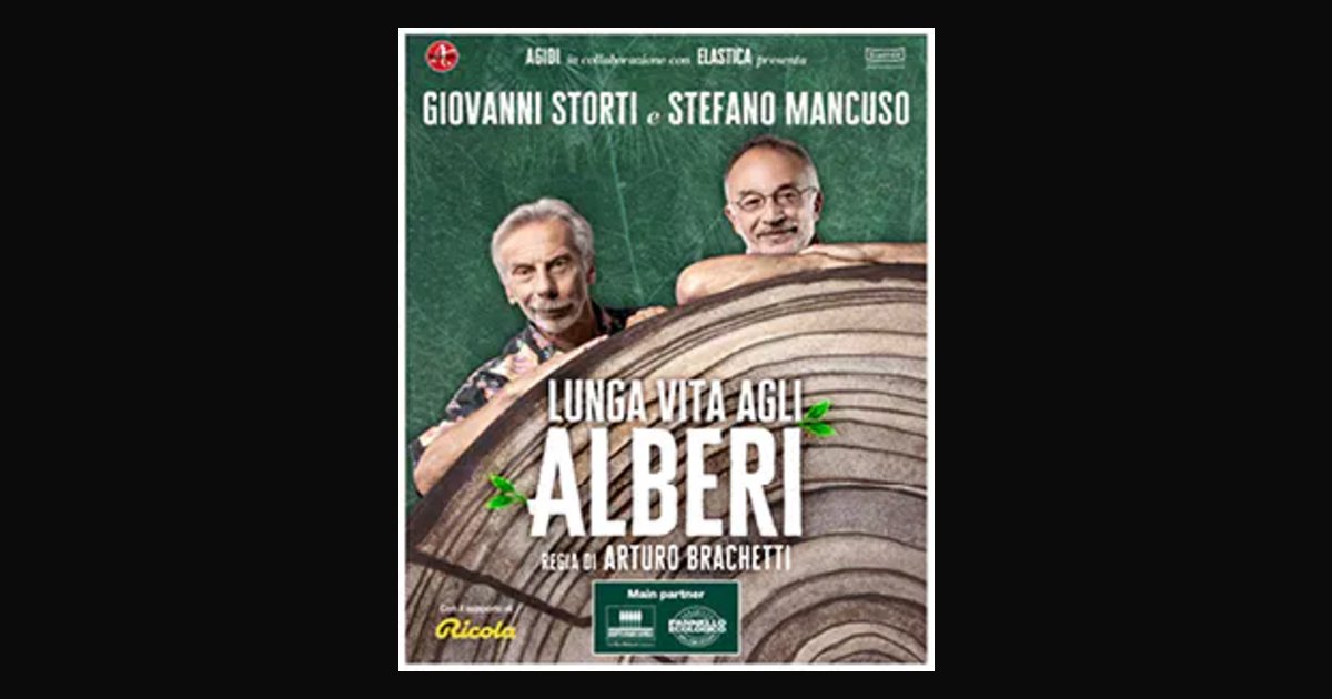 Locandina di Giovanni Storti e Stefano Mancuso – Lunga vita agli alberi
