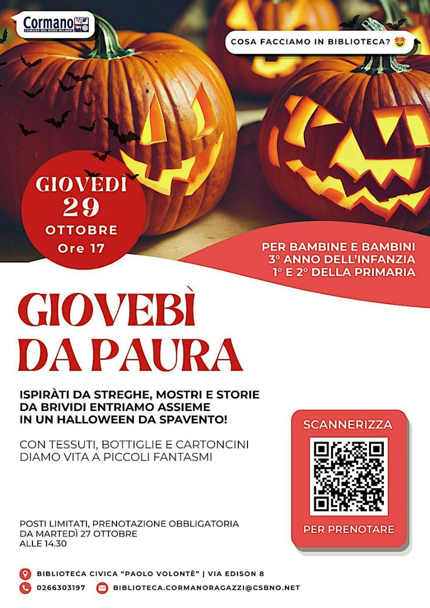 Locandina di GioveBì di Halloween