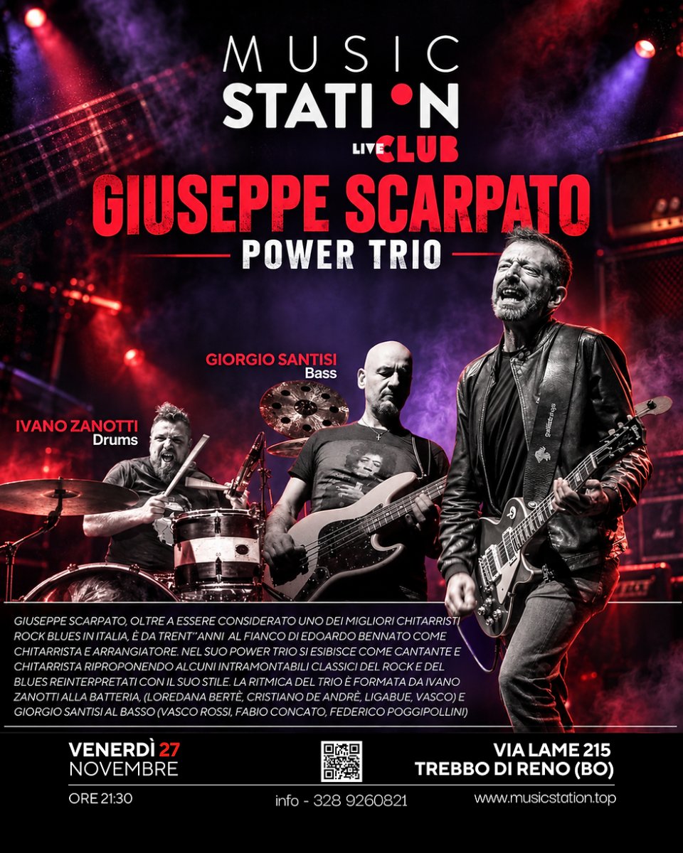 Locandina di Giuseppe Scarpato Power Trio