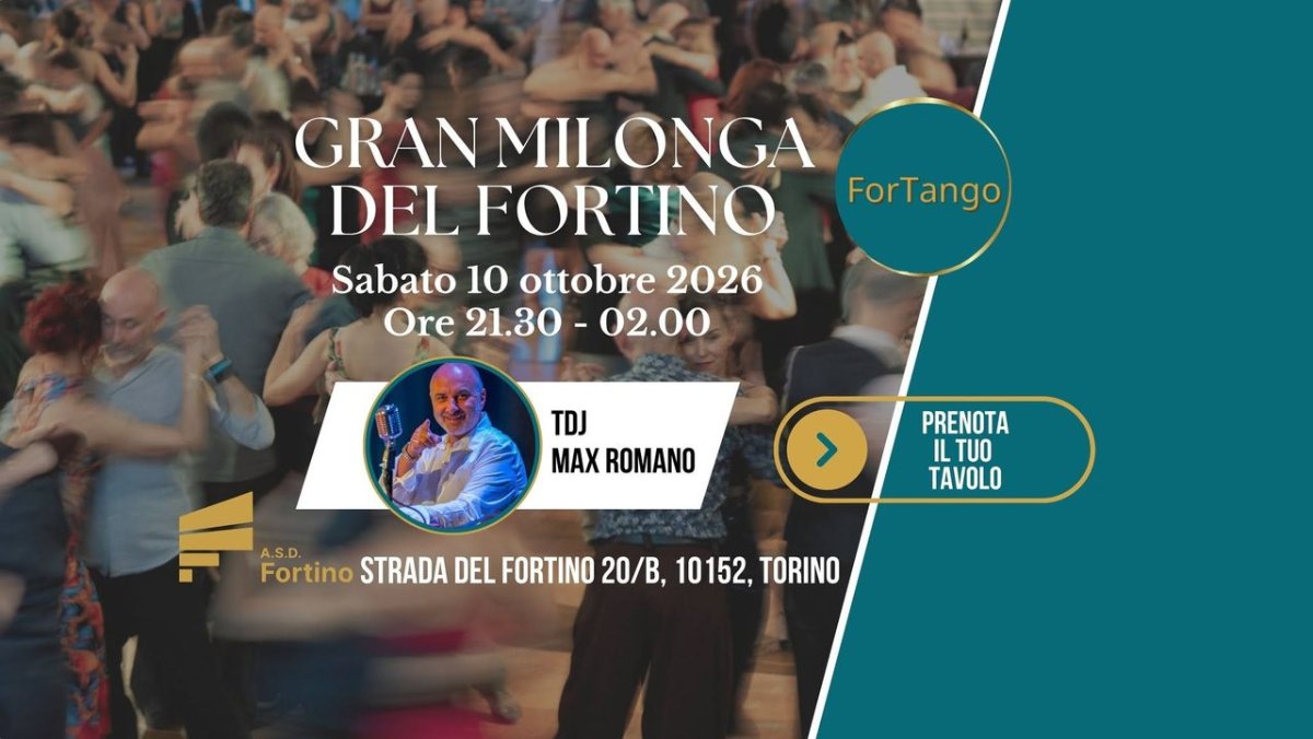 Locandina di Gran Milonga Del Fortino, Tdj Max Romano