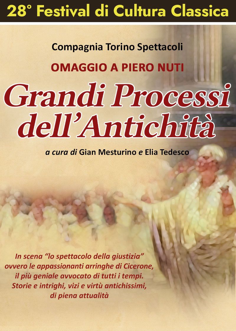 Locandina di GRANDI PROCESSI DELL’ANTICHITÀ