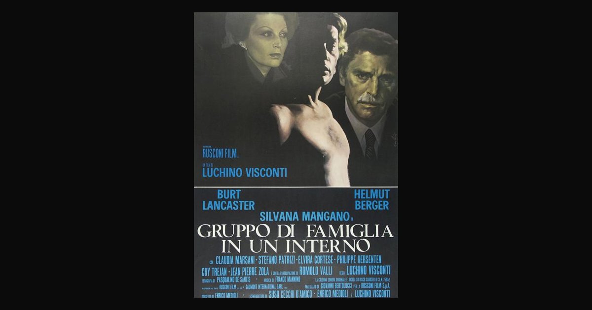 Locandina di GRUPPO DI FAMIGLIA IN UN INTERNO