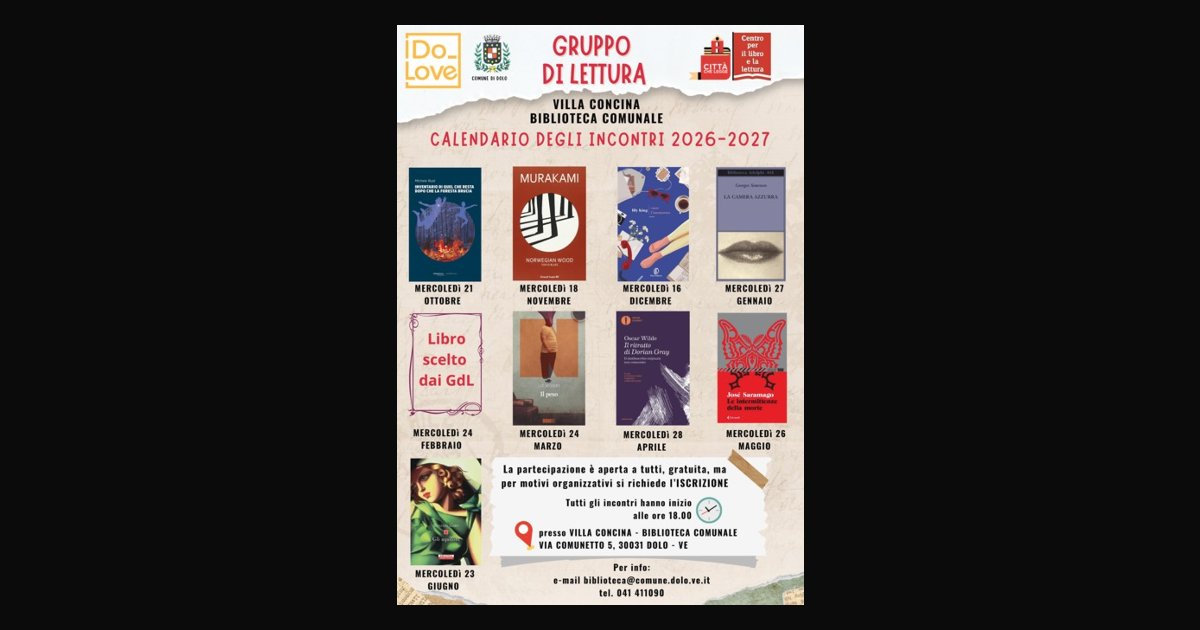 Locandina di Gruppo di lettura